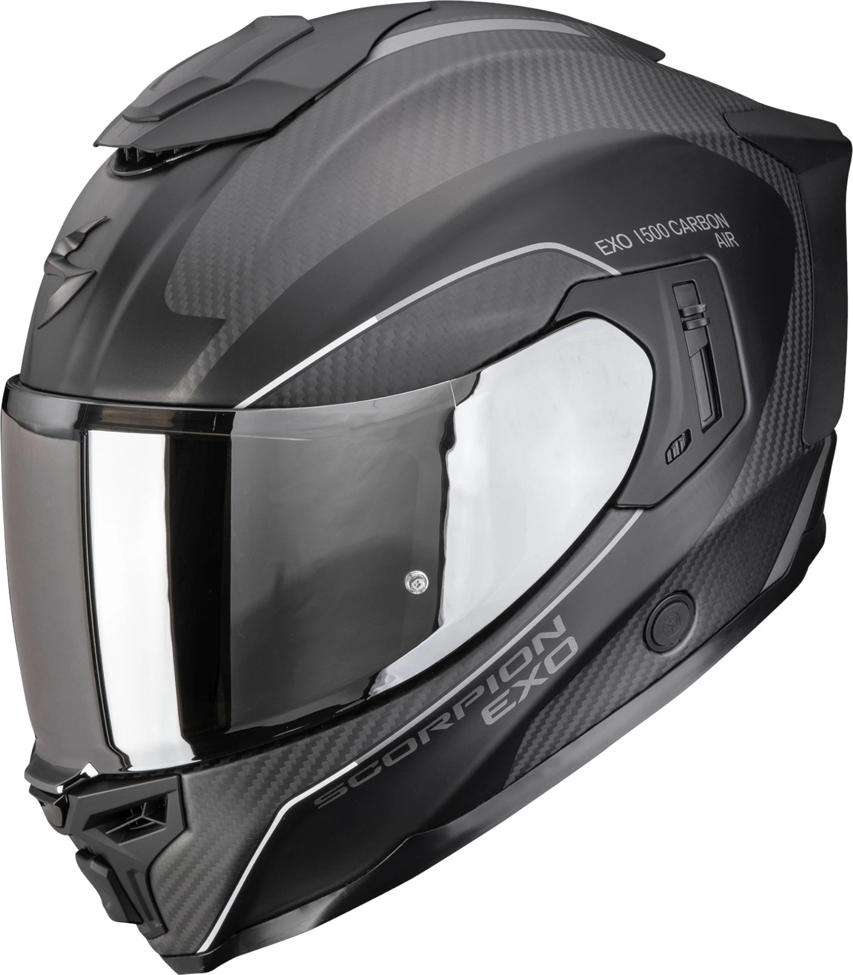 Scorpion Exo-1500 Carbon Air Mundi Full-Face Helmet black/grey