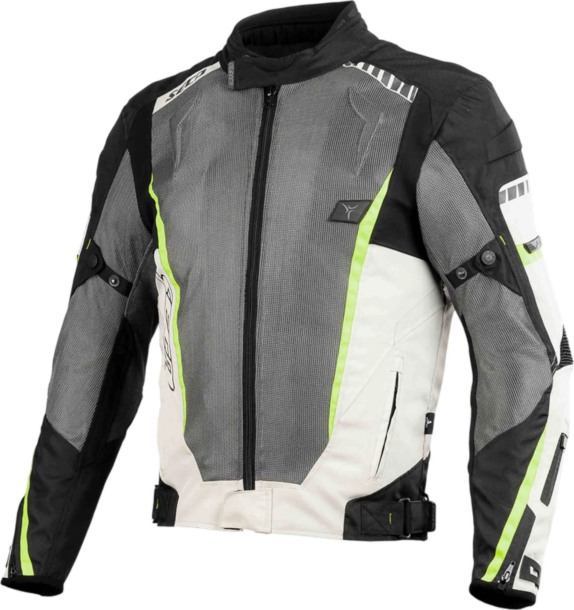 Seca Airflow II Mesh Motorcycle Textile Jacket black/grey/white