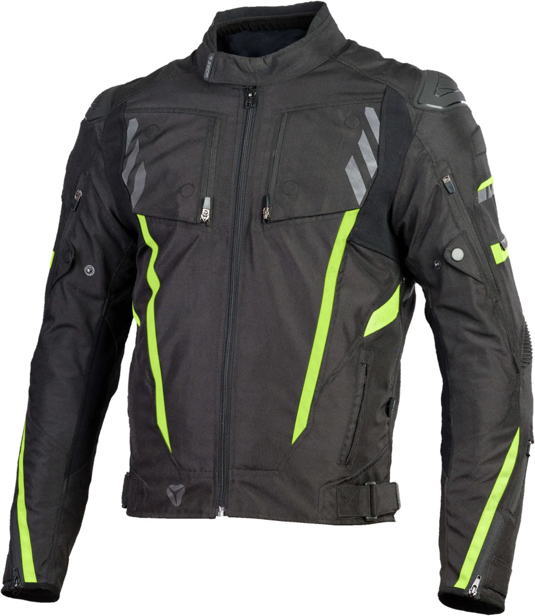 Seca Avatar II Motorcycle Textile Jacket  black/yellow
