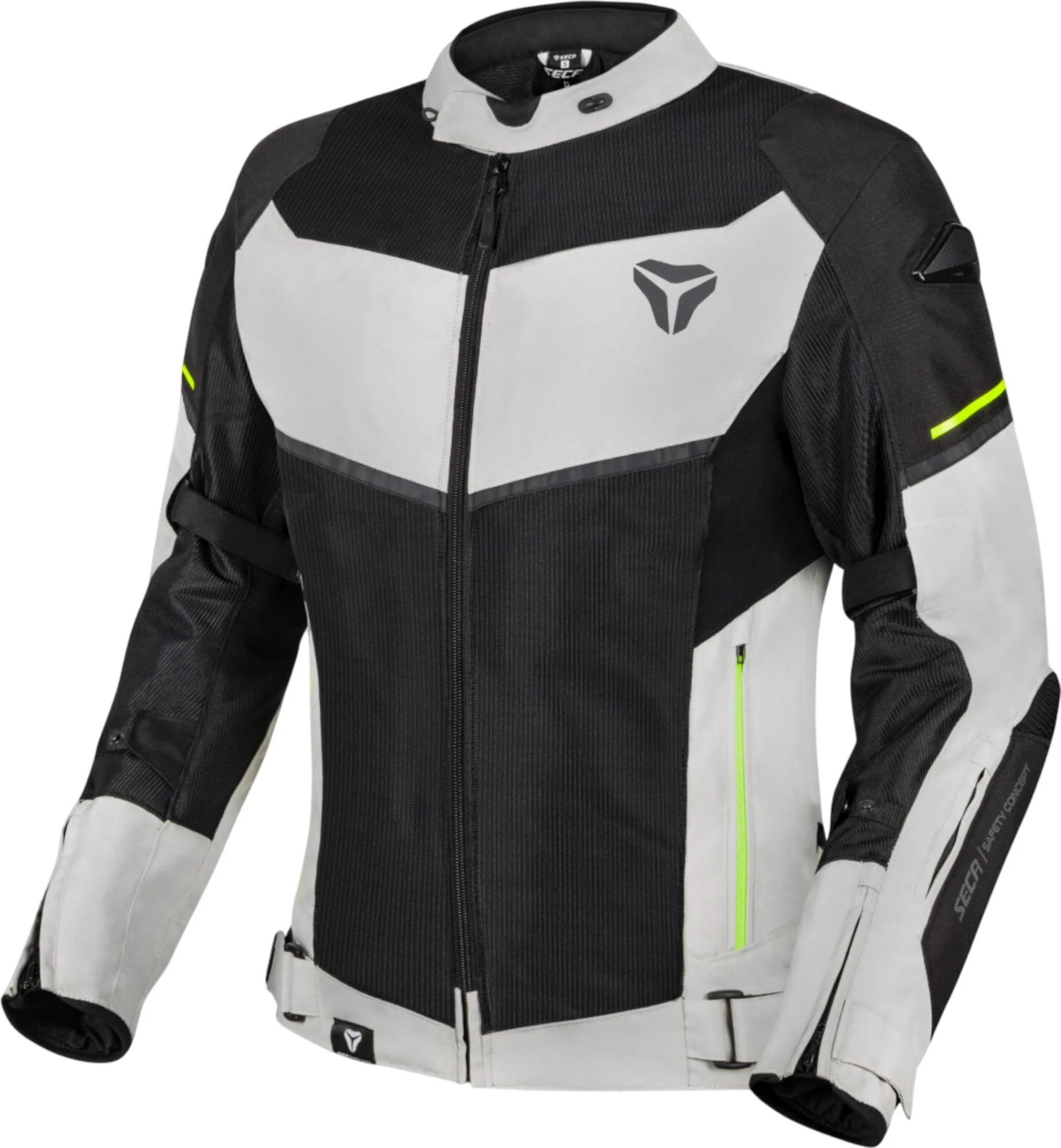 Seca Stream Evo Mesh Motorcycle Textile Jacket black/grey