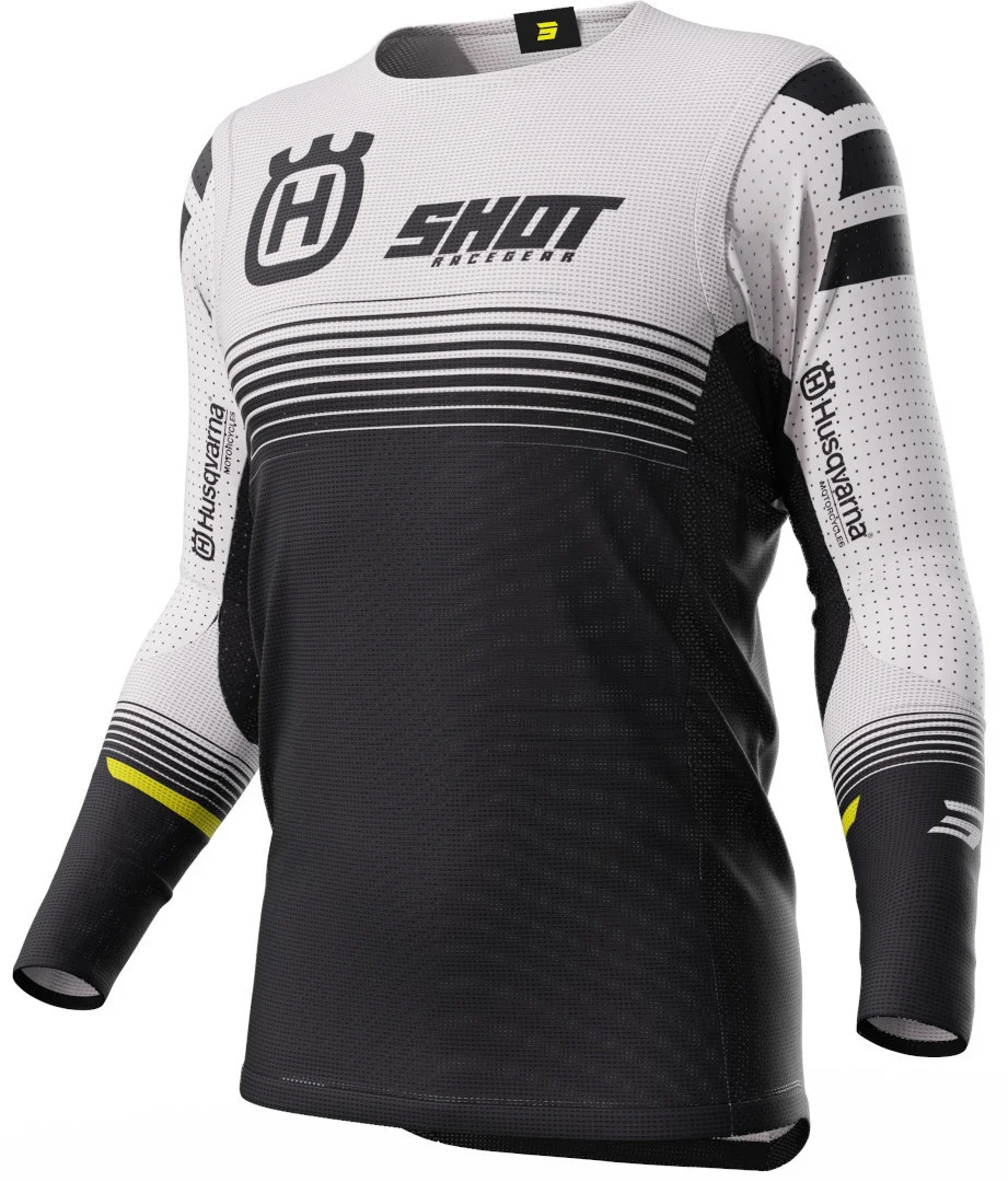 Shot Aerolite Husqvarna Limited Edition Motocross Jersey black/white