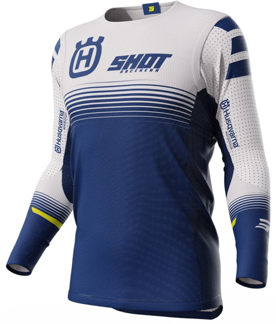 Shot Aerolite Husqvarna Limited Edition Motocross Jersey blue/white