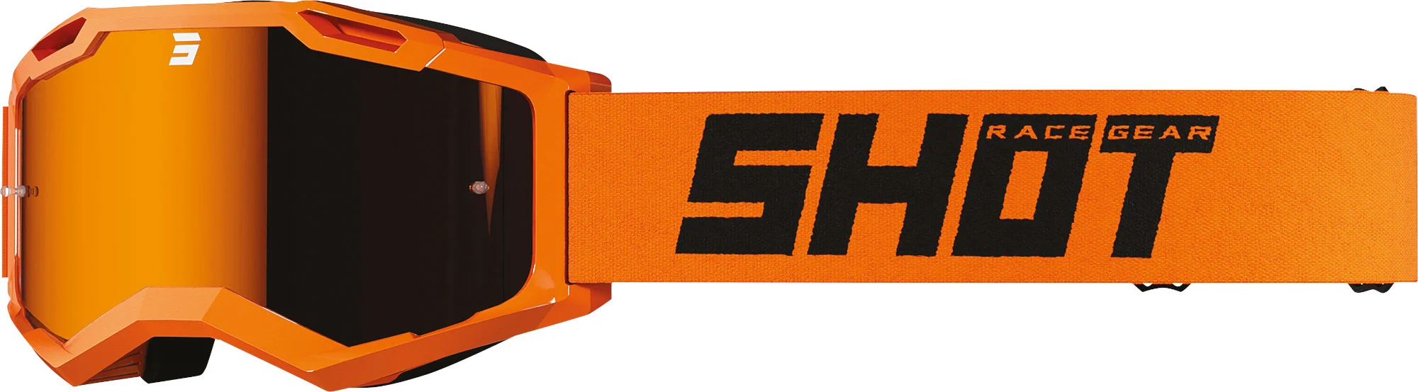 Shot Assault 2.0 Iridium Motocross Goggles orange