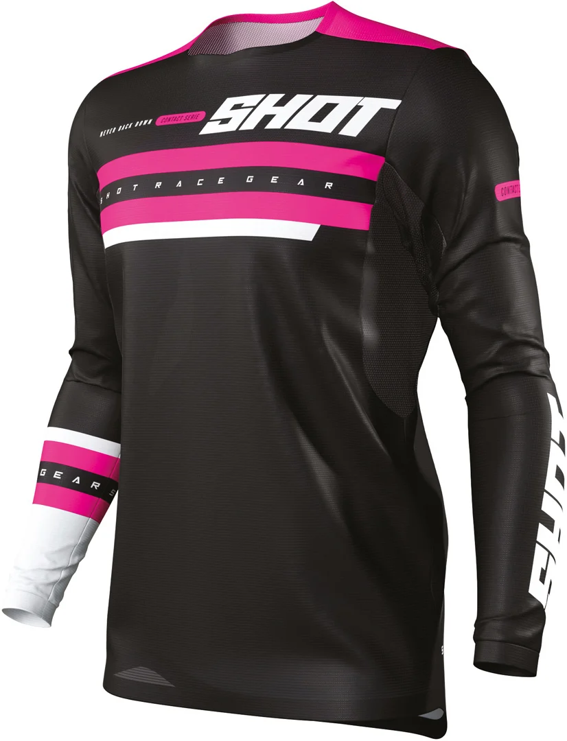 Shot Contact Shining Motocross Jersey hotpink