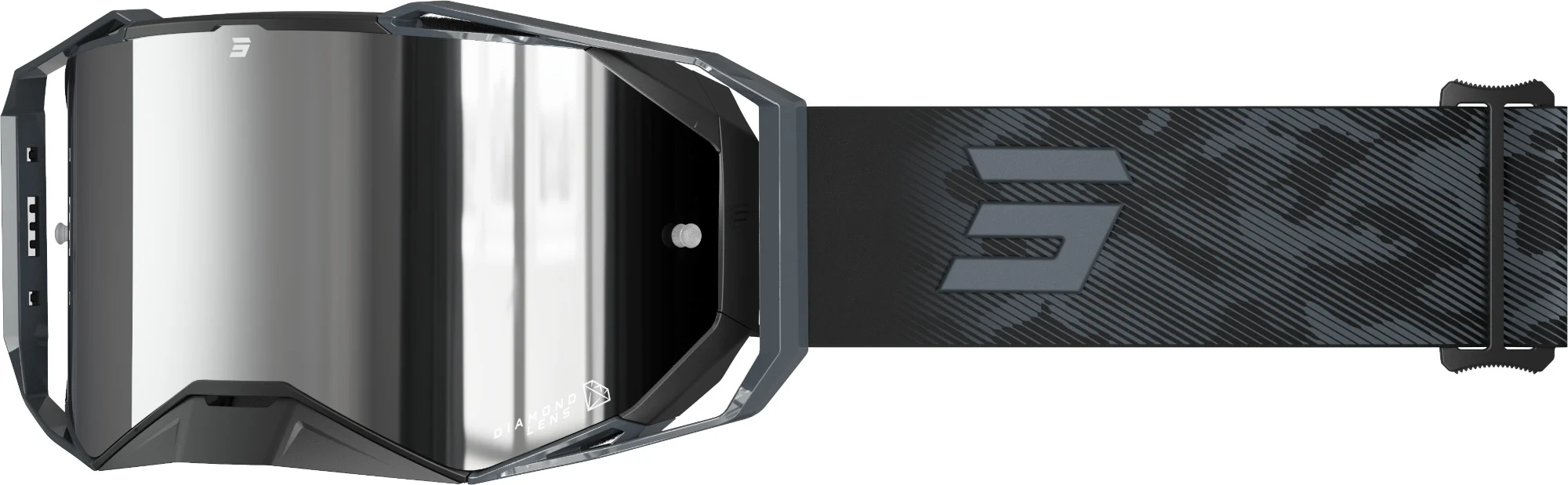 Shot Lite Patrol Motocross Goggles grey
