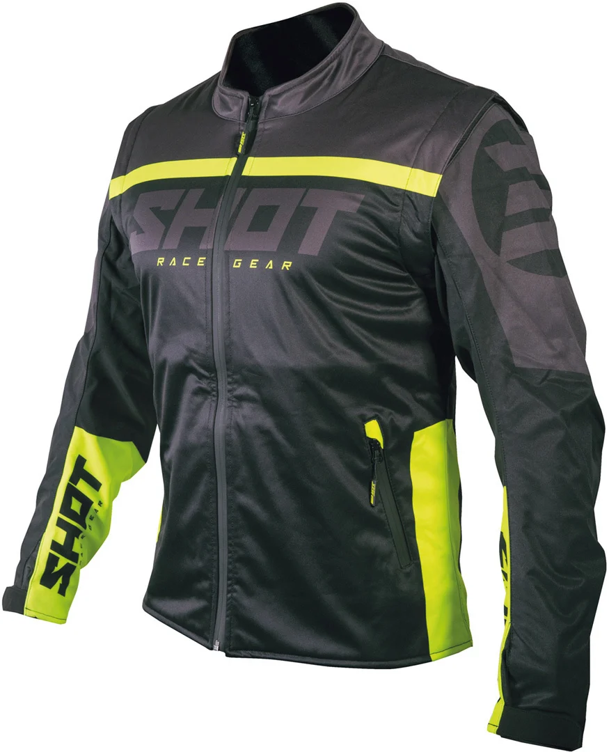 Shot Softshell Lite 2.0 Motocross Jacket black/neon
