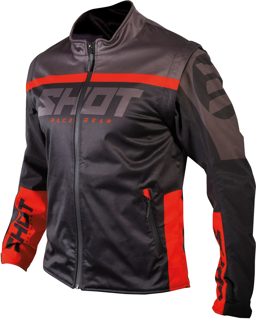 Shot Softshell Lite 2.0 Motocross Jacket black/red