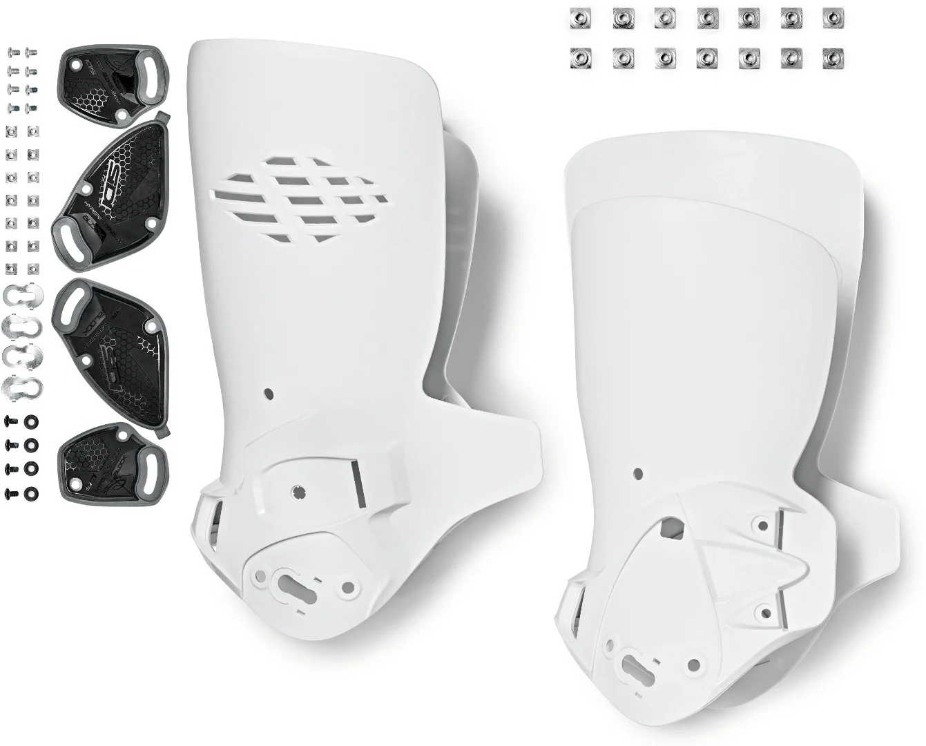 Sidi Crossfire 3 Leg Uppers white
