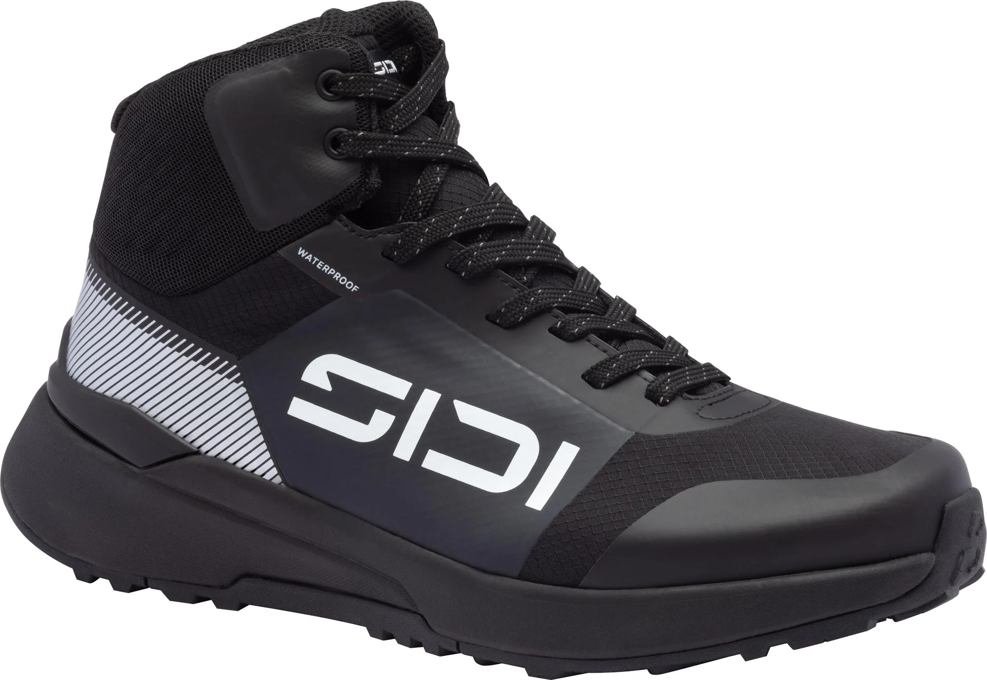 Sidi Fluxx Mid waterproof Motorcycle Shoes black