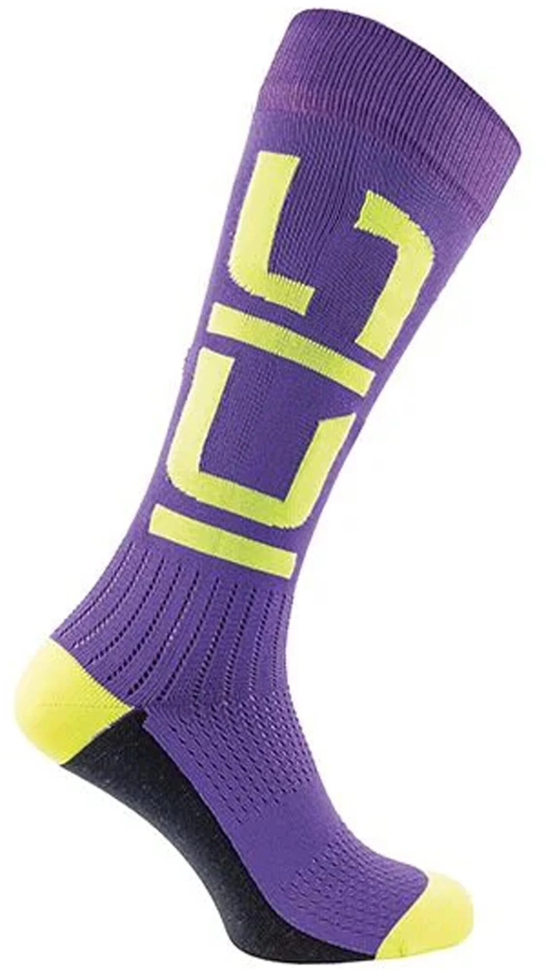 Sidi Off Sprint Socks purple/yellow