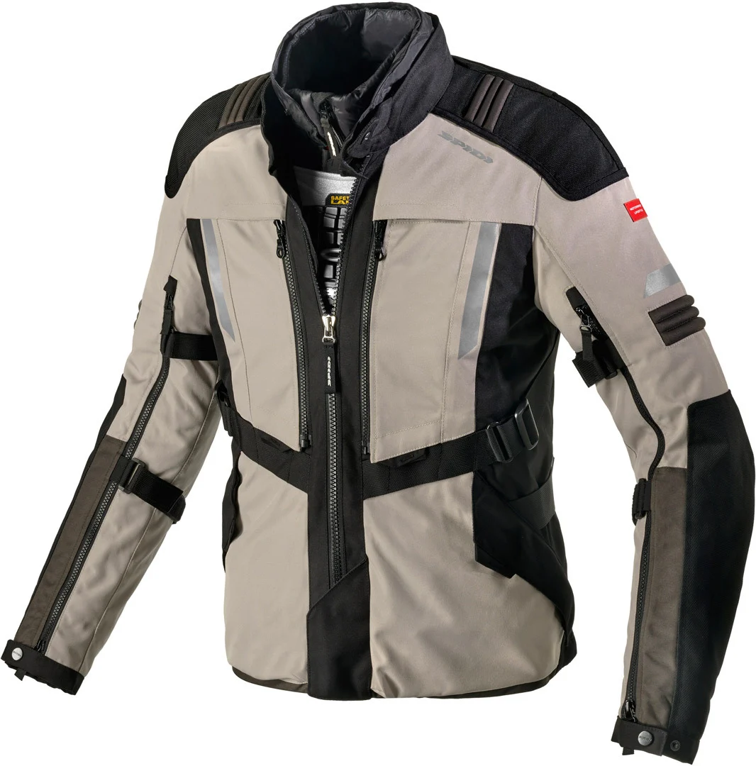 Spidi Modular Motorcycle Textile Jacket Sand