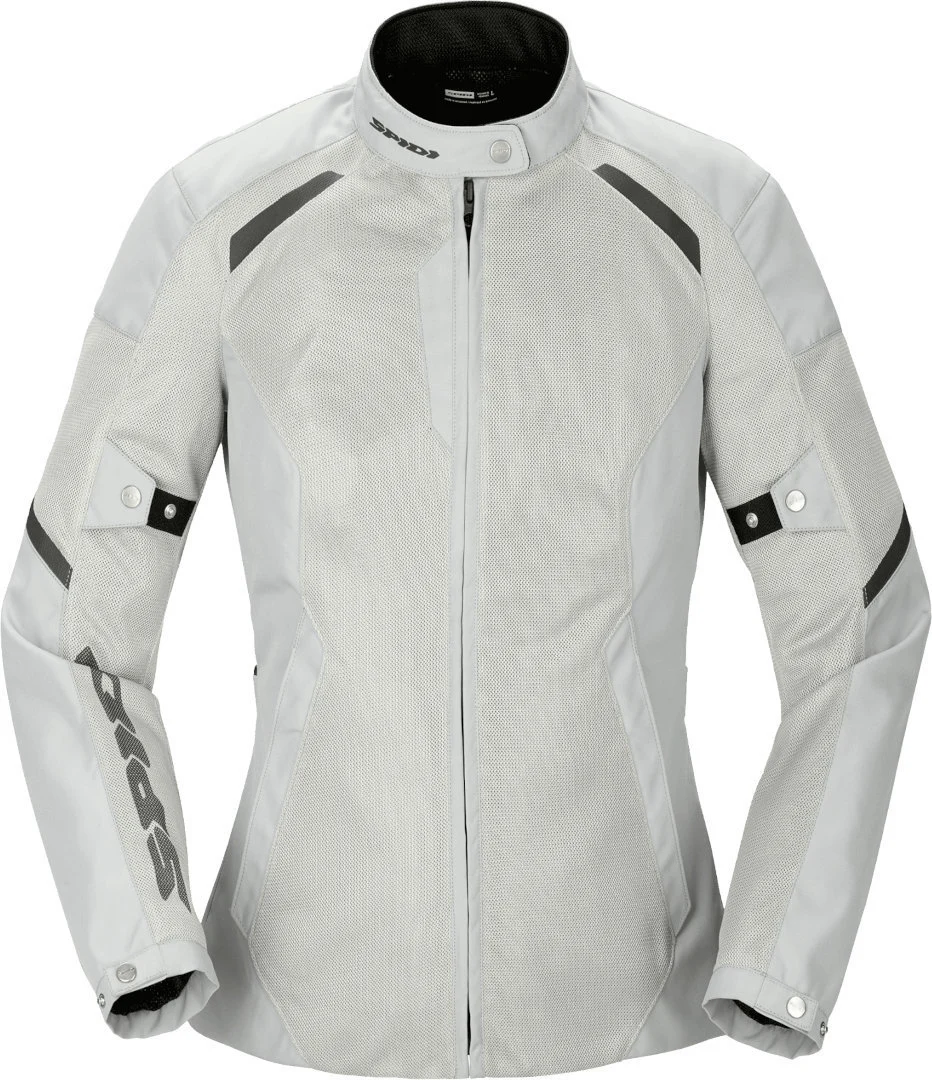 Spidi Tek Net Ladies Motorcycle Jacket Silver