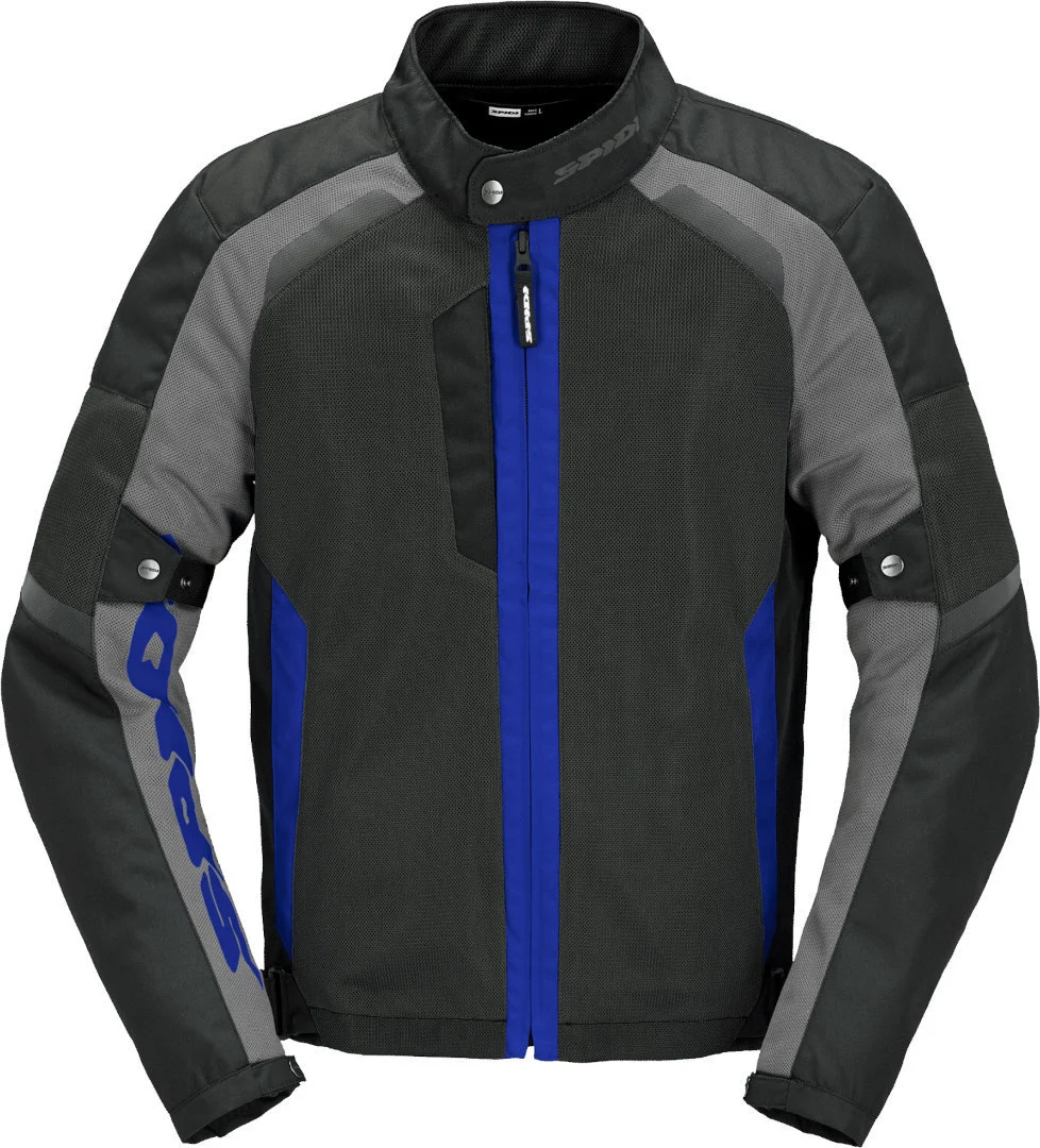 Spidi Tek Net Motorcycle Jacket black/grey/blue