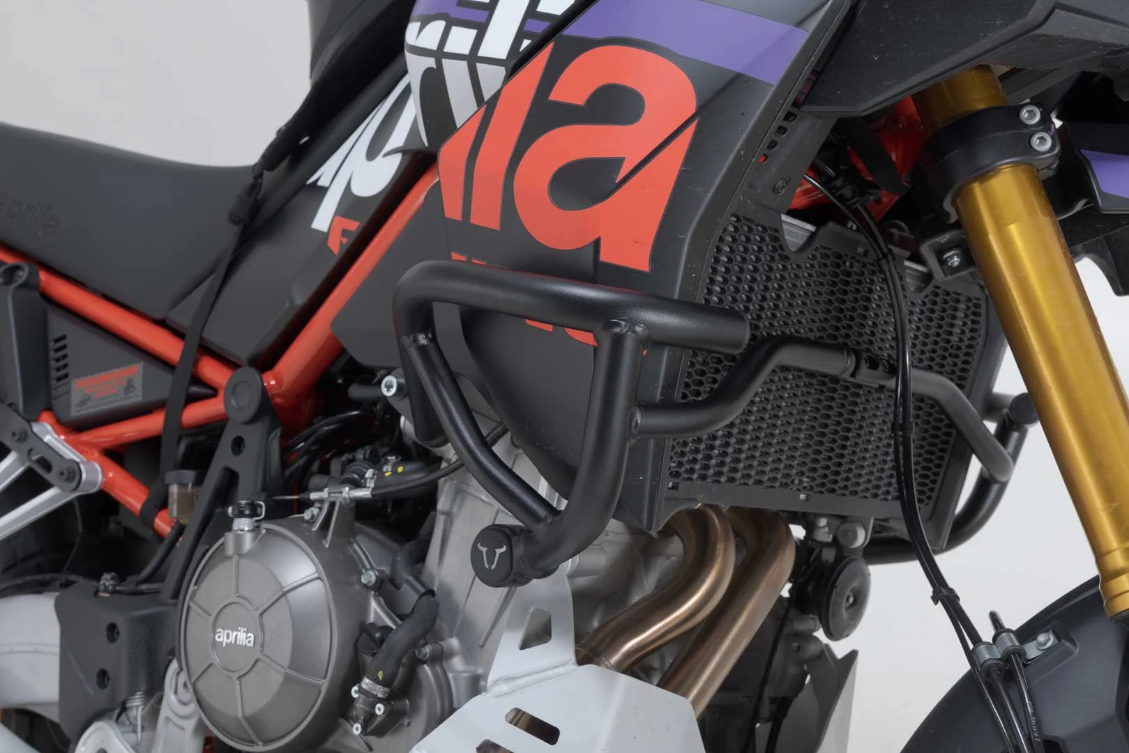 SW-Motech Crash bar - Black. Aprilia Tuareg 660 (21-) / Rally (24-).