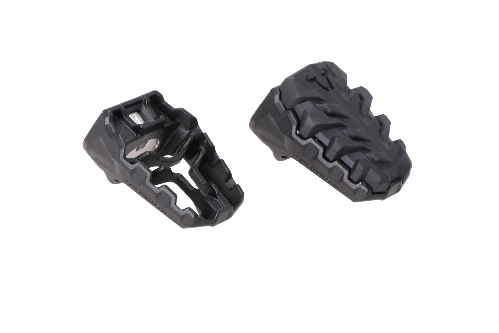 SW-Motech EVO footrest kit - Black. Aprilia Tuareg 660 Rally (24-).