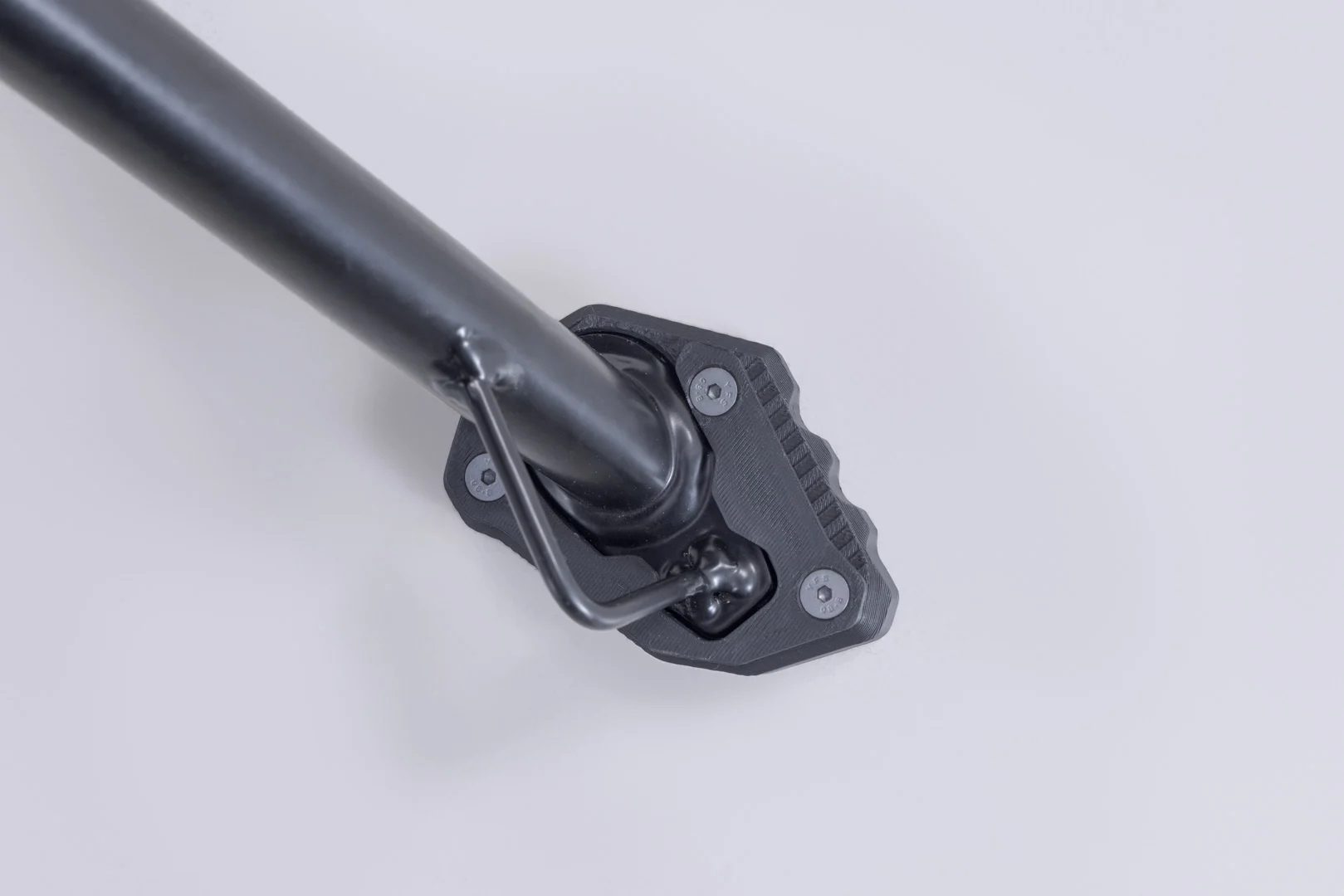 SW-Motech Extension for side stand foot - Black/Silver. KTM 250 Adv, 390 Adv (25-).