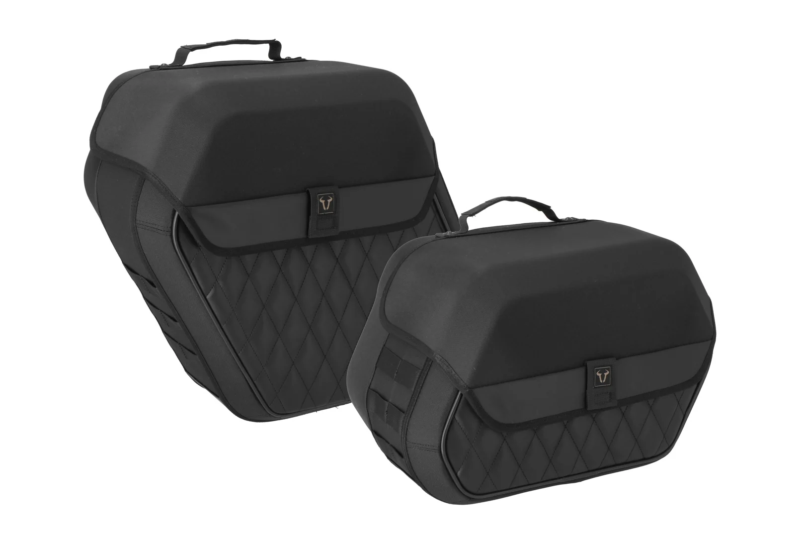 SW-Motech Legend Gear side bag system LH2/LH1 - 25.5/19.5 l. Softail StrBob (17-), Standard (20-).