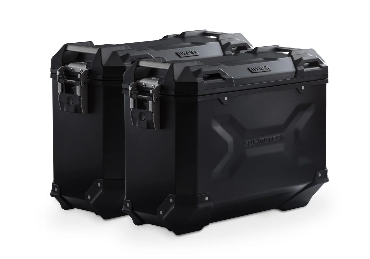 SW-Motech TRAX ADV aluminium case system - Black. 37/37 l. BMW F 900 R / XR (24-).