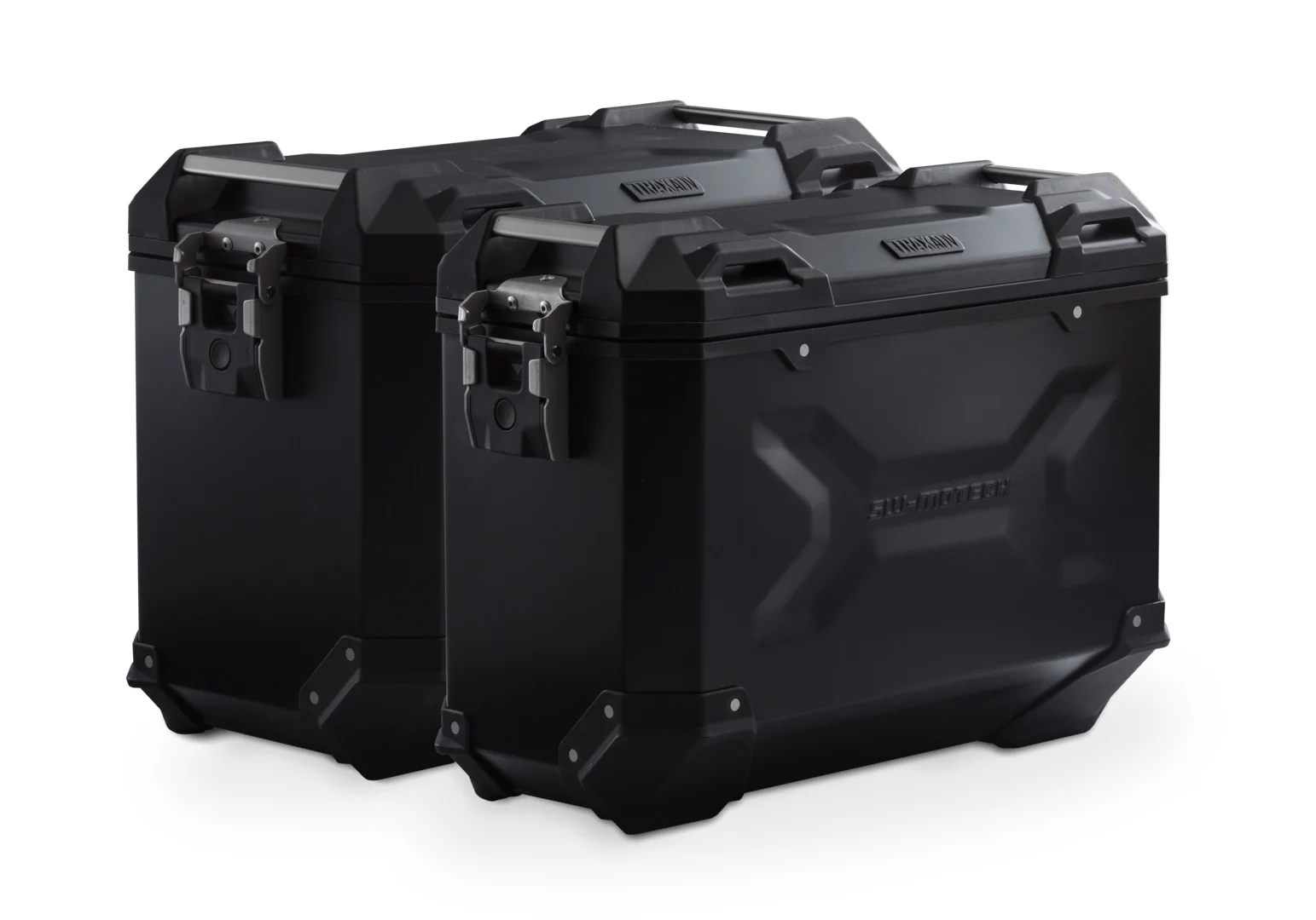 SW-Motech TRAX ADV aluminium case system - Black. 37/45 l. BMW R 12 G/S (24-).