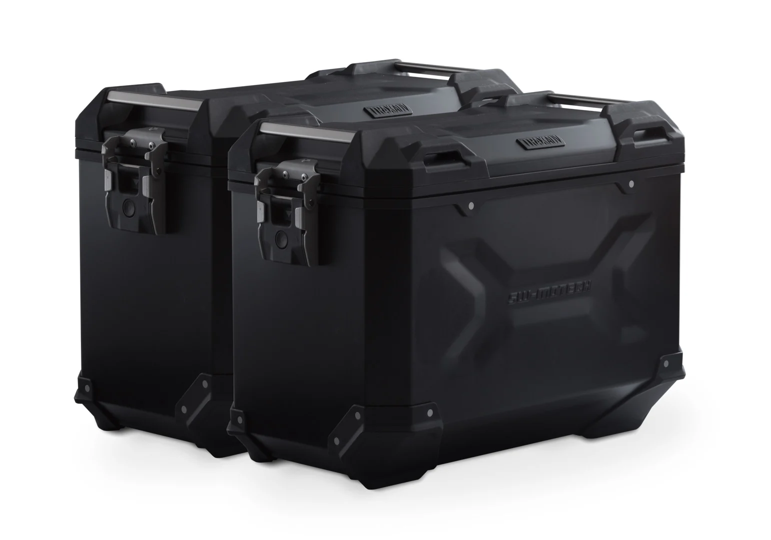 SW-Motech TRAX ADV aluminium case system - Black. 45/45 l. BMW F 900 R / XR (24-).