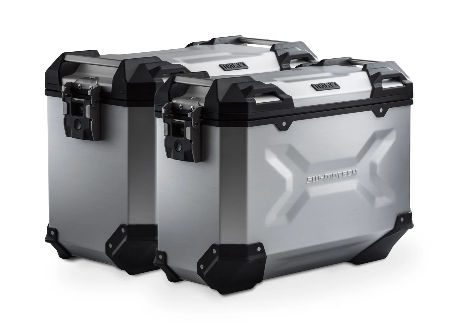 SW-Motech TRAX ADV aluminium case system - Silver. 37/45 l. BMW R 12 G/S (24-).