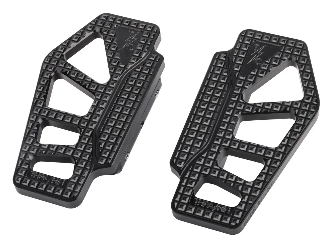 Thrashin Supply Apex Mini Passenger Floorboards For Harley Touring 1993-2026