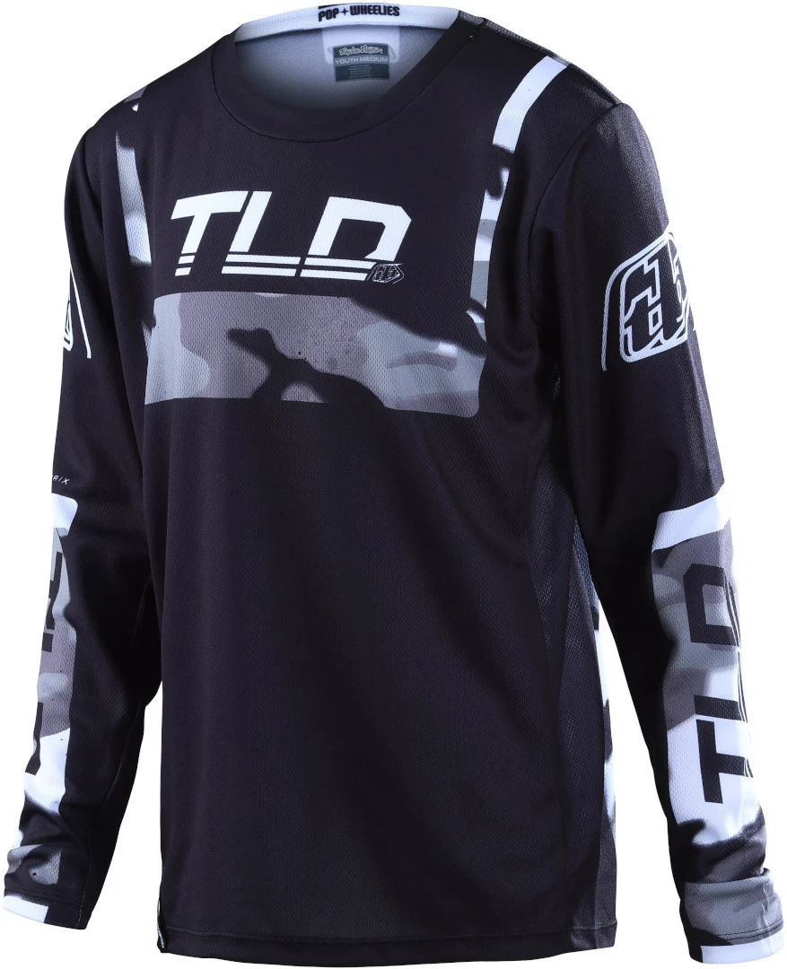 Troy Lee Designs GP Brazen Camo Youth Motocross Jersey grey