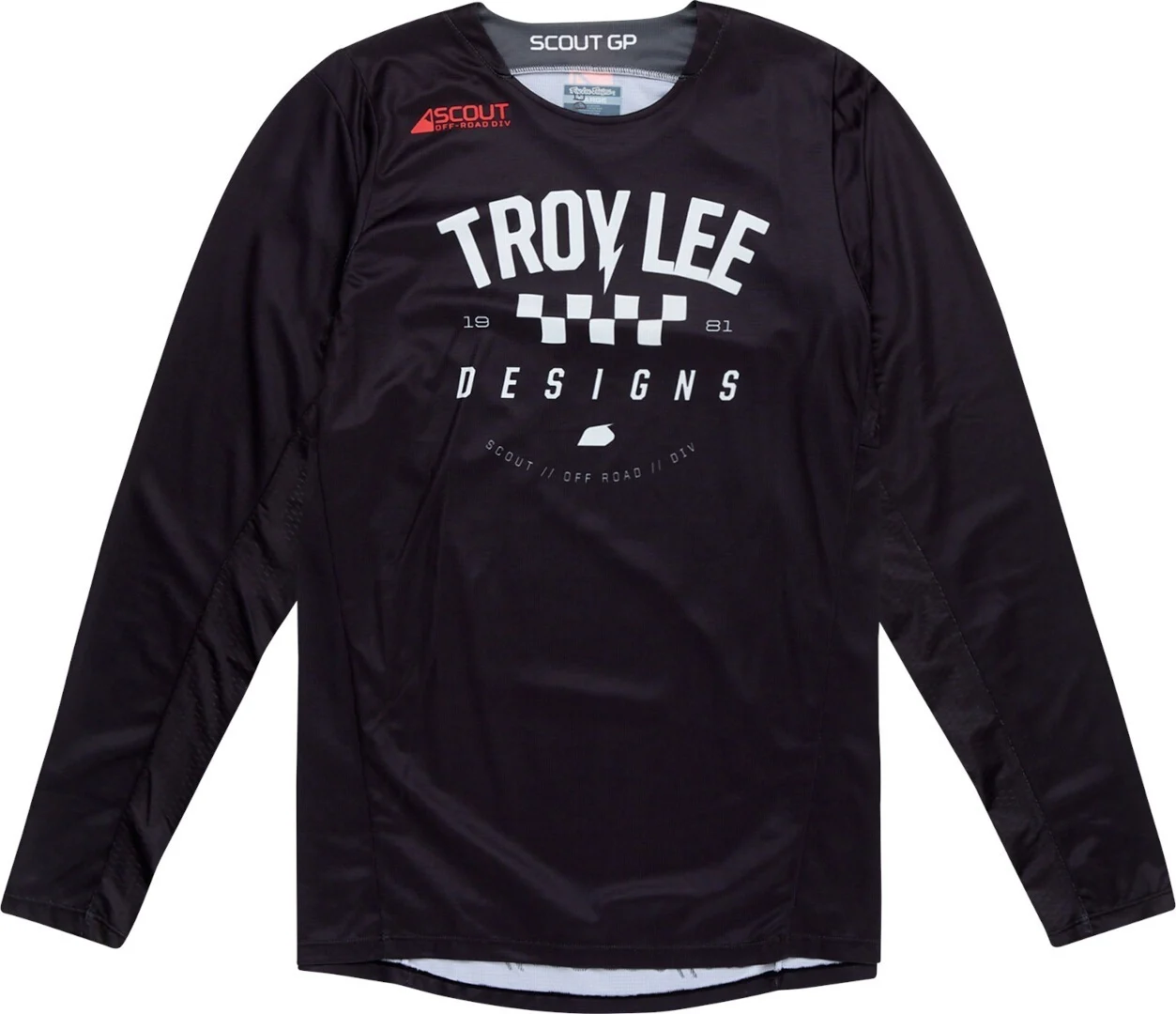 Troy Lee Designs Scout GP Ripper Motocross Jersey black/white