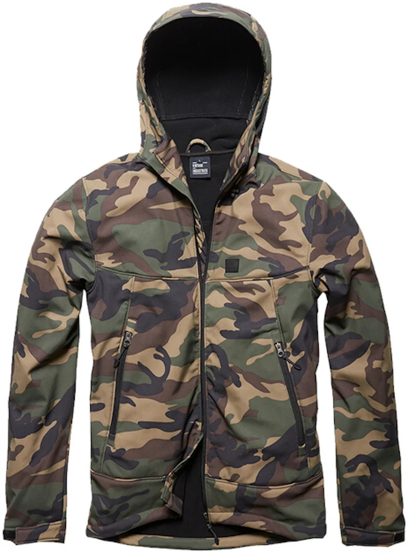 Vintage Industries Alford Softshell Jacket camouflage