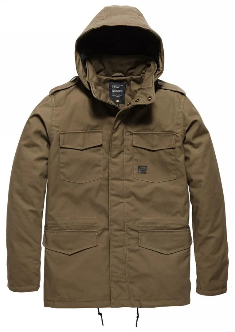 Vintage Industries Darren Parka Jacket brown