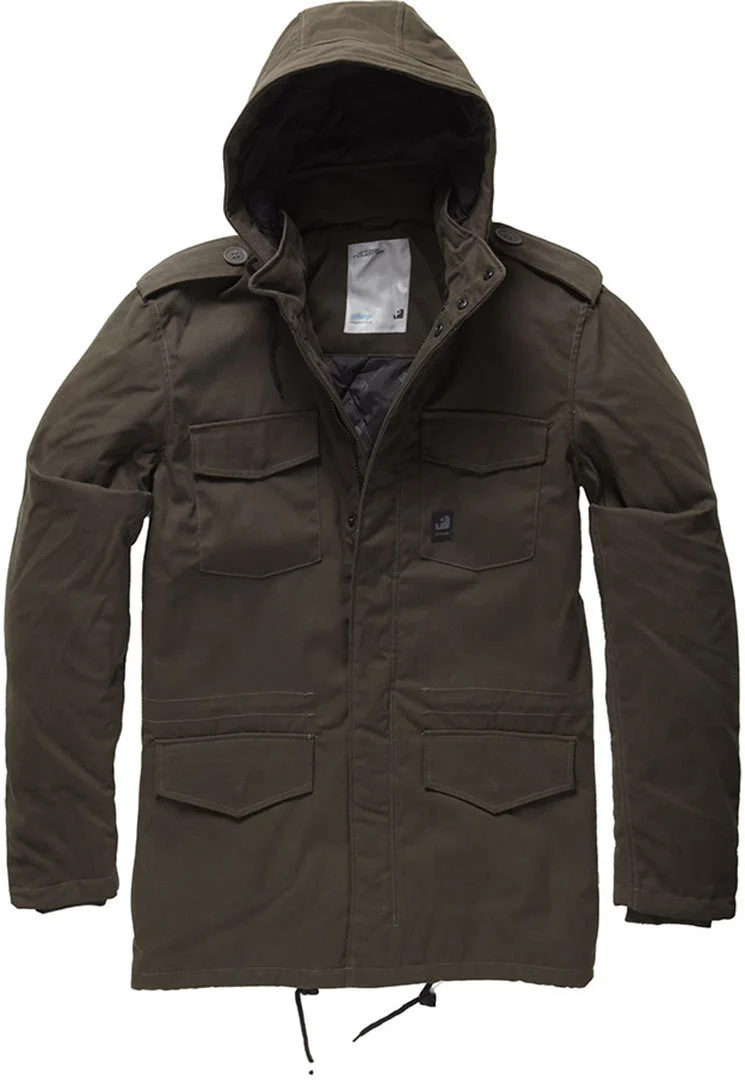 Vintage Industries Darren Parka Jacket dark green