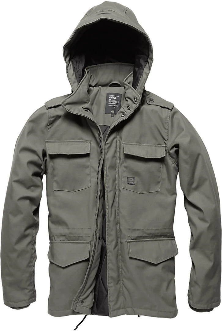 Vintage Industries Darren Parka Jacket grey